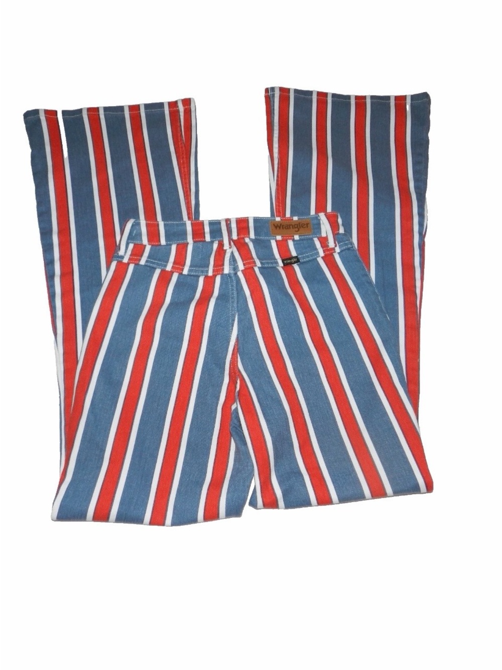Wrangler Red, Navy & White Striped Jeans - Picture 10 of 10